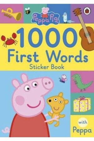 Peppa Pig: 1000 First Words Sticker Book - 1