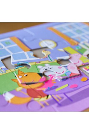 Peppa Pig – A Happy Day 12-16-24-teiliges 3-teiliges Puzzle - 6