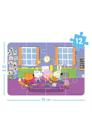 Peppa Pig – A Happy Day 12-16-24-teiliges 3-teiliges Puzzle - 7