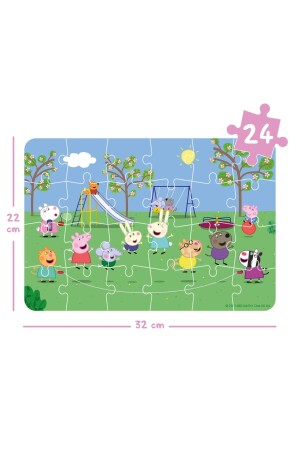 Peppa Pig – A Happy Day 12-16-24-teiliges 3-teiliges Puzzle - 9