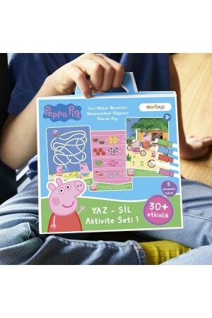 Peppa Pig Aktivitätsset „Schreiben – Löschen“: Mathematisches Denken, visuelle Wahrnehmung und Feinmotorik MRPEPPA010 - 5