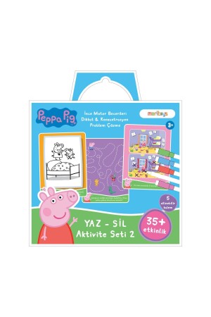 Peppa Pig Aktivitätsset zum Schreiben und Löschen: Aufmerksamkeit und Konzentration, Problemlösung und Feinmotorik MRPEPPA011 - 2