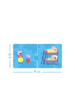 Peppa Pig Ile Zıt Kavramları Öğreniyorum - 2 Parçalı 10 Adet Zıt Kavramlar Yapboz MRPEPPA006 - 7