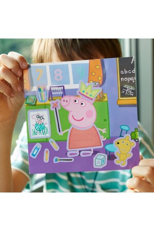 Peppa Pig Tak-çıkar Çıkarma Oyunu Kıyafet Giydirme MRPEPPA002 - 9