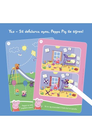 Peppa Pig Yaz- Sil Aktivite Seti: Dikkat & Konsantrasyon, Problem Çözme Ve Ince Motor Becerileri MRPEPPA011 - 6