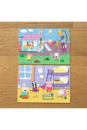 Peppas Freunde: Doppelseitiges 8 + 2-Puzzle - 3