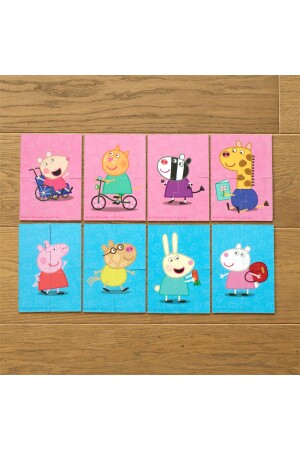 Peppa’s Friends: Çift Taraflı 8 - 2 Puzzle - 4