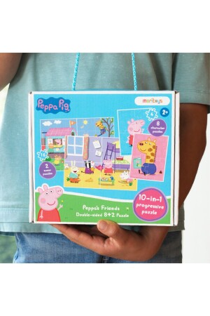 Peppa’s Friends: Çift Taraflı 8 - 2 Puzzle - 5