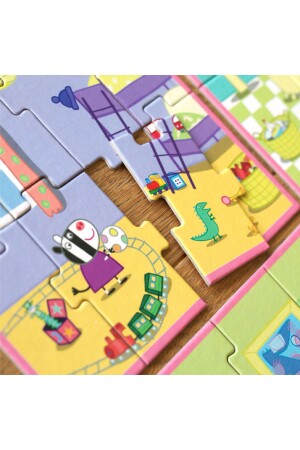 Peppas Haus: Peppas Haus: Werden Sie mit dem 6-in-1-Puzzle zum Architekten von Peppas Haus! - 6