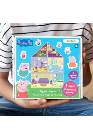 Peppas Haus: Peppas Haus: Werden Sie mit dem 6-in-1-Puzzle zum Architekten von Peppas Haus! - 8