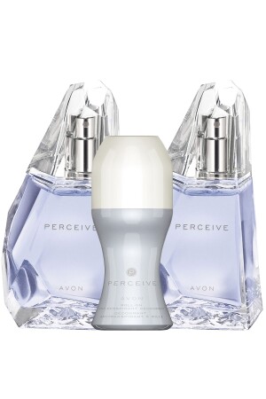 Perceive Kadın Parfüm İkili Set ve Rollon Paketi MPACK1128 - 1