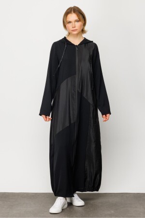 PERCHE Cap Abaya-Schwarz - 1