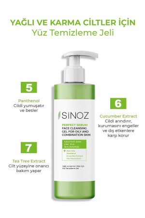 Perfect Sebum Dengeleyici Yüz Temizleme Jeli 400 ml Yağlı Karma Ciltler Için - 3