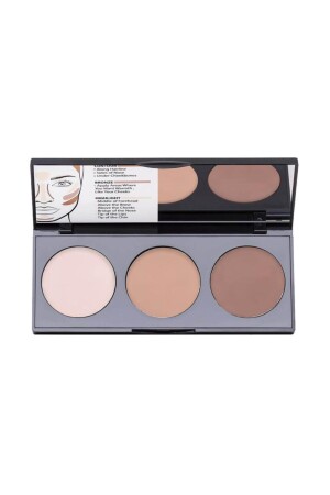 Perfecting Cream Contour Palette 02 Mittel bis Dunkel - Note Cosmetics