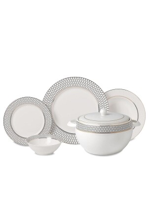 Perla Collection 60 Parça Yemek Takımı A8362 10064414 - KORKMAZ