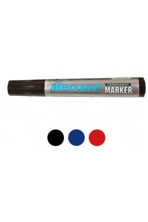 Permanent Kalem Marker Mc-226 Kırmızı 12li - 1