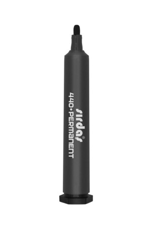 Permanent Marker Koli Kalemi 3mm Yuvarlak Uç Siyah 12 Li - 1