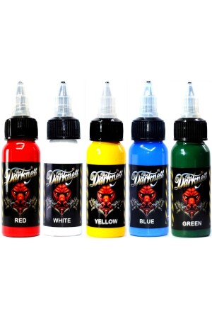 Permanenter Tattoo-Farbstoff, 5 Farben, Tattoo-Farbstoff, 30 ml, 25558552101 - 2