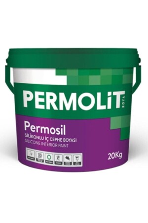 Permosil Silikon, abwischbar, 20 kg, Farbe Weiß, Prm2454 - 1