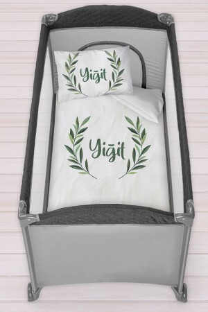 Personalisiertes 75x120 Park Bed Crib Bettbezug-Set park-0285374638025 - 2