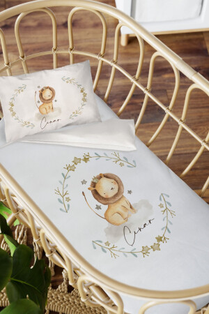 Personalisiertes Bettwäsche-Set für die Mutterseite, 60 x 100 cm, zum Schlafen – 285374637842 - 1