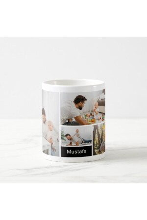 Personalisiertes Vatertagsgeschenk für Papa, Tasse mit Foto, Namen und Nachricht 1016736 - 4