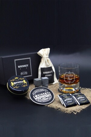 Personalisiertes Whisky-Set mit dem Namen Elagance vis03 - 2