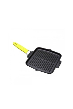 Pfanne mit Silikongriff, Gusseisengrill, 21 x 21 cm, 813104070012 - 5