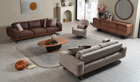 Pfeil-Sofa-Set - 4