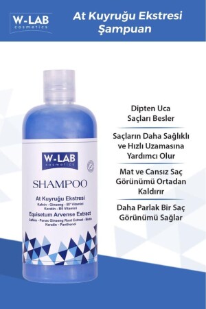 Pflegeshampoo für schnelles Wachstum, 400 ml - 1