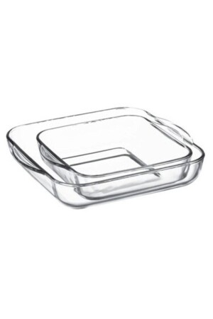 P.Garten 159028 Pyrex 2-teiliges quadratisches Tablett 1590280 - 3