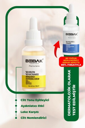 Pharma Cilt Tonu Eşitleyici, Aydınlatıcı Arbutin Serumu %2 Arbutin %3 Niacinamide Serum 30ml 1100013432 - 2