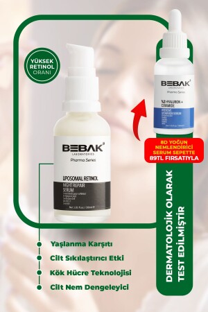 Pharma Yaşlanma Karşıtı, Kırışıklık Önleyici, Nemlendirici Liposomal Retinol Serumu 30ml 1100013781 - 1