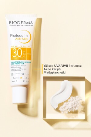 Photoderm Acne Matte Mattierende Wirkung SPF30 Sonnenschutzmittel für Mischhaut und fettige Haut 40 ml - 5