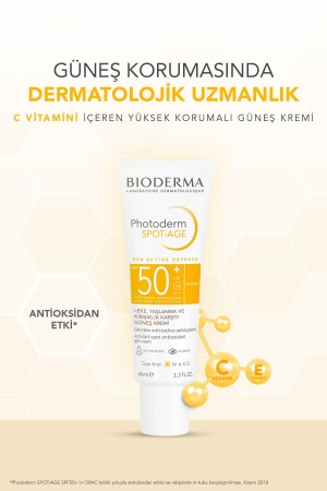 Photoderm Spot Age SPF50+ Blemish-Aging und Anti-Falten-Sonnenschutz mit hohem Schutzfaktor 40 ml - 6