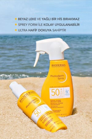 Photoderm Spray SPF50+ Familiengröße, hochschützender Sonnenschutz in Sprayform für alle Haut, 300 ml - 6