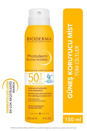 Photoderm Sun Mist SPF50- Yüksek Korumalı Vücut Güneş Kremi 150 ml 1006643622 - 2