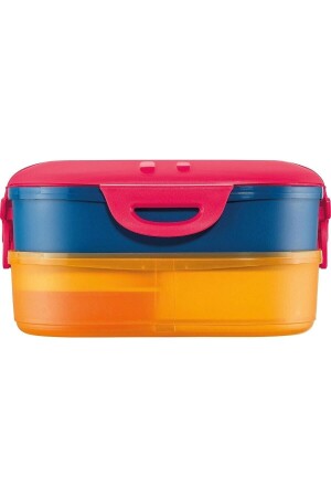 Picknick-Lunchbox 3 in 1 168 x 168 x 89 mm 1. 4 Liter Rosa 870701 - 5