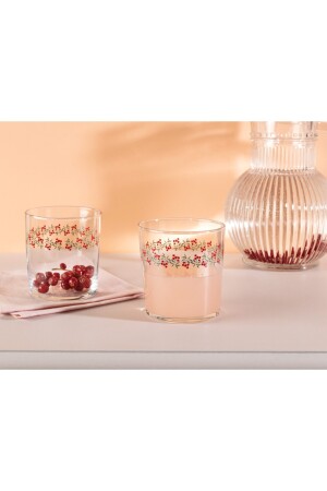 Pierretta-cherry Bloom 4-teiliges Wasserglas-Set 380 ml 1KBARD0547-8682116240796 - 3