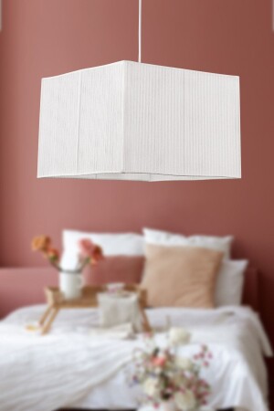 MNZ-Pierro White Chandelier Square TYC00322104242 - Begüsa