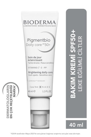 Pigmentbio Daily Care Spf50 Anti-Blemish Brightening Sunscreen Vitamin E And C Cream 40 ml HBV00000ND0XC - 1