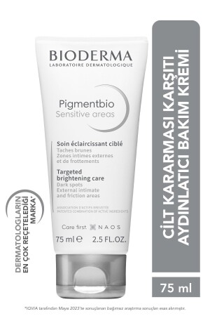 Pigmentbio Sensitive Areas Genital Bölge- Eklem Bölgeleri Kararma Karşıtı Aydınlatıcı Krem 75 ml - 1