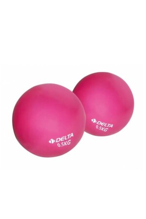 Pilates Ağırlık Denge Topu 0-5 Kg X 2 Adet Toplam 1 Kg Toning Ball Balans Topu Pilates Egzersiz Topu - 1
