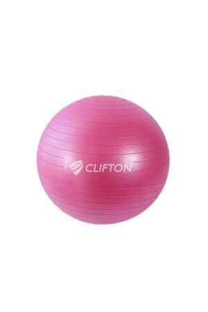 Pilates-Ball 25 cm + 25 cm Aufblaspumpe Pink esmbrtf - 1