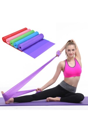 Pilates-Bandplatten, Übungs-Widerstandsband, 1 Stück - 4