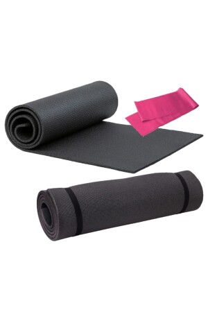 Pilates-Matte, Pilates-Gummi-Set, 7 mm - 1