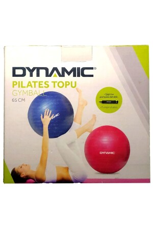 Pilates Topu Gymball 65cm Fuşya - 4