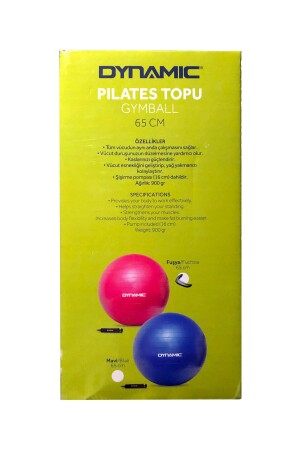 Pilates Topu Gymball 65cm Fuşya - 5