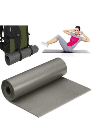 Pilates- und Yogamatte 140 x 50 x 06 cm Matte pltsmtgr - 1