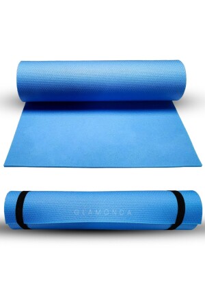 Pilates Yoga Minderi Spor Yer Matı Fitness Matı Evde Spor Kamp Matı 7 Mm 150 X 50 Cm - 1